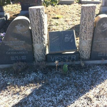 VISSER Johannes Gerhardus 1904-1969 &amp; Anna S.I. Sophia 1906-1969 