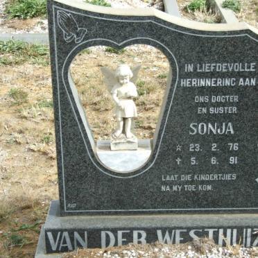 WESTHUIZEN Sonja, van der 1976-1991