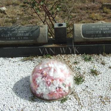 WYK Willem Johannes, van 1914-1986 &amp; Dorothea Wilhelmina 1923-2010    