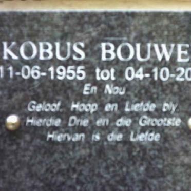 BOUWER Kobus 1955-2003