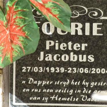 FOURIE Pieter Jacobus 1939-2004