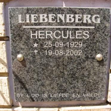 LIEBENBURG Hercules 1929-2002