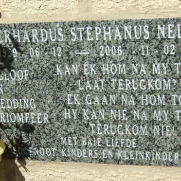 NEL Gerhardus Stephanus 1939-2006