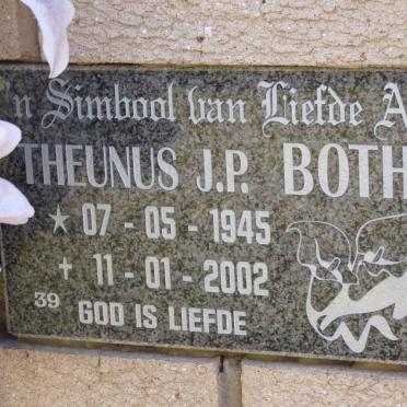BOTHA Theunis J.P. 1945-2002