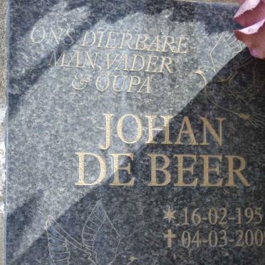BEER Johan, de 1951-2009