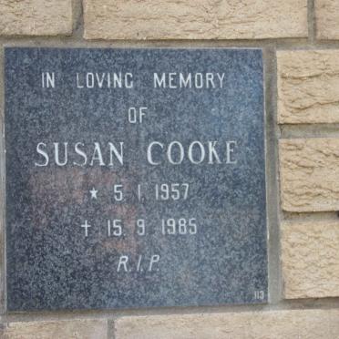 COOKE Susan 1957-1985