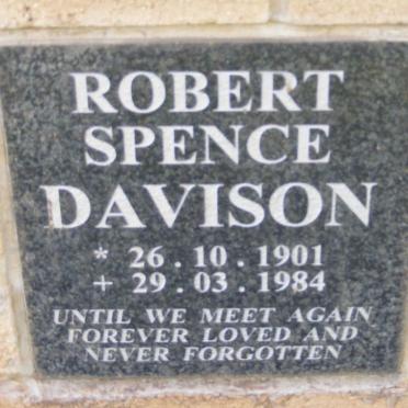 DAVISON Robert Spence 1901-1984