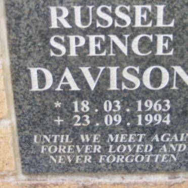 DAVISON Russel Spence 1963-1994
