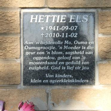 ELS Hettie 1941-2010