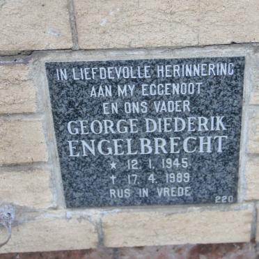 ENGELBRECHT George Diederik 1945-1989