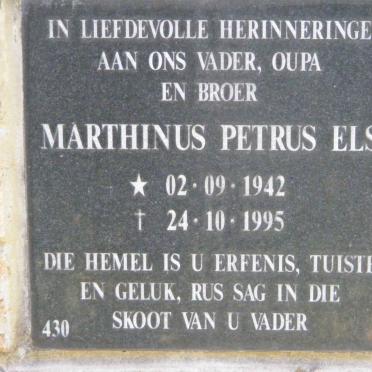 ELS Marthinus Petrus 1942-1995