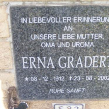 GRADERT Erna 1912-2002