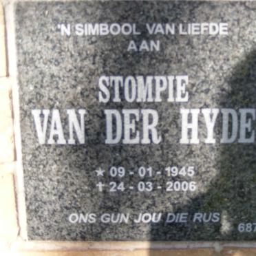 HYDE Stompie, van der 1945-2006