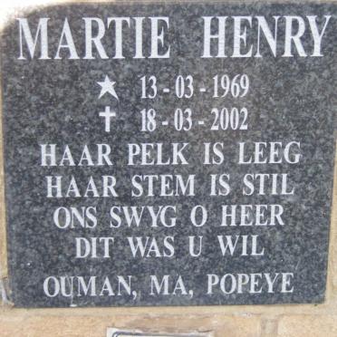 HENRY Martie 1969-2002