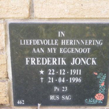 JONCK Frederik 1911-1996