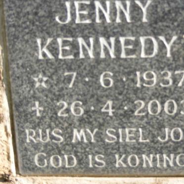KENNEDY Jenny 1937-2003