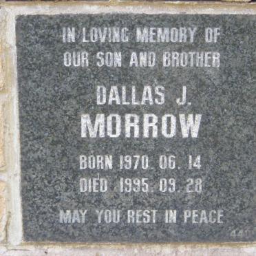 MORROW Dallas J. 1970-1995