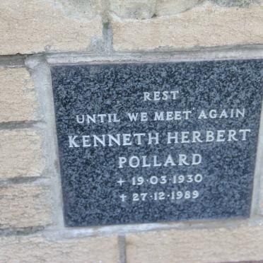 POLLARD Kenneth Herbert 1930-1989