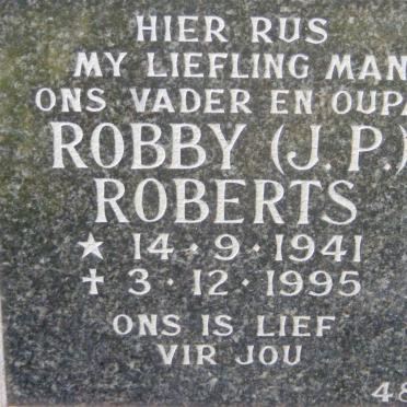 ROBERTS J.P. 1941-1995
