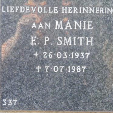 SMITH E.P. 1937-1987