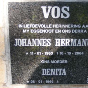 VOS Johannes Hermanus 1963-2004 &amp; Denita 1966-