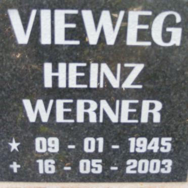 VIEWEG Heinz Werner 1945-2003
