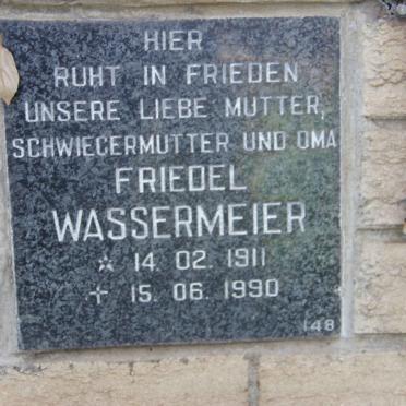 WASSERMEIER Friedel 1911-1990