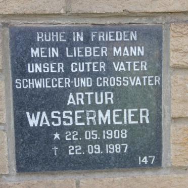 WASSERMEIER Artur 1908-1987