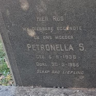 ? Petronella S. 1936-1965