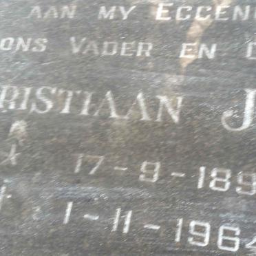 ? Christiaan Jozua 1893-1964