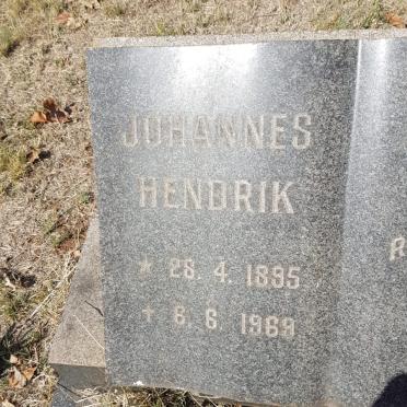 ? Johannes Hendrik 1895-1969