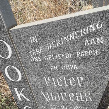 ?OOKS Pieter Andreas 1899-1988
