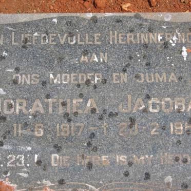 ? Dorathea Jacoba 1917-1985