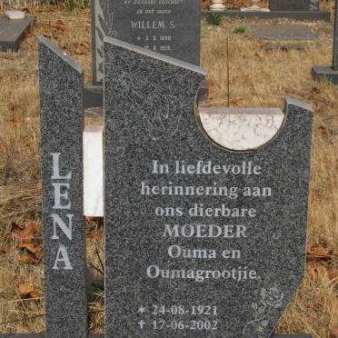 ? Lena 1921-2002
