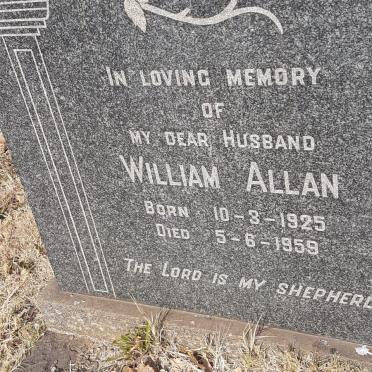 ? William Allan 1925-1959