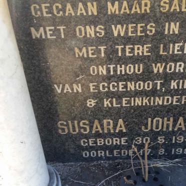 ? Susara Johanna 1940-1983