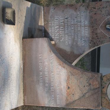 ? Jacobus Johannes 1942-1997