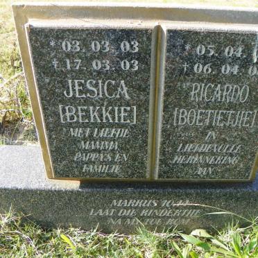 ? Jesica 2003-2003 :: ? Ricardo 2006-2006