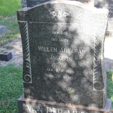 ? Willem Abraham Jacobus, van der  1885-1977