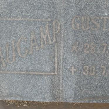 AUCAMP Gustav 1974-1974