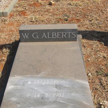 ALBERTS W.G. 1906-1982