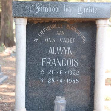 BARENDSE Alwyn Francois 1932-1985