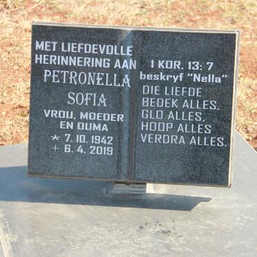 BARNARD Robert Christie Young 1935-1994 &amp; Petronella Sofia 1942-2019