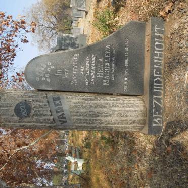 BEZUIDENHOUT Heila Magdalena nee VAN DER MERWE 1925-1962