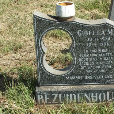 BEZUIDENHOUT Cibella M. 1926-1996