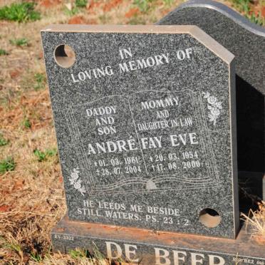 BEER Andre, de 1961-2004 & Fay Eve 1954-2000