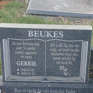 BEUKES Gerrie 1940-2008