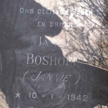 BOSHOFF Jan C. 1942-1978