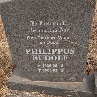 BOTHA Philippus Rudolf 1936-2005 &amp; Johanna Jacomina 1937-2002