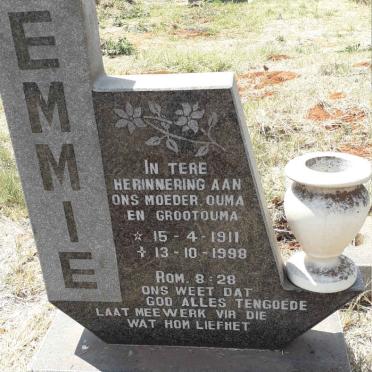 BODENSTEIN Emmie 1911-1998